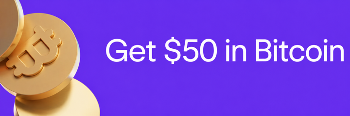 Get $50 in Bitcoin